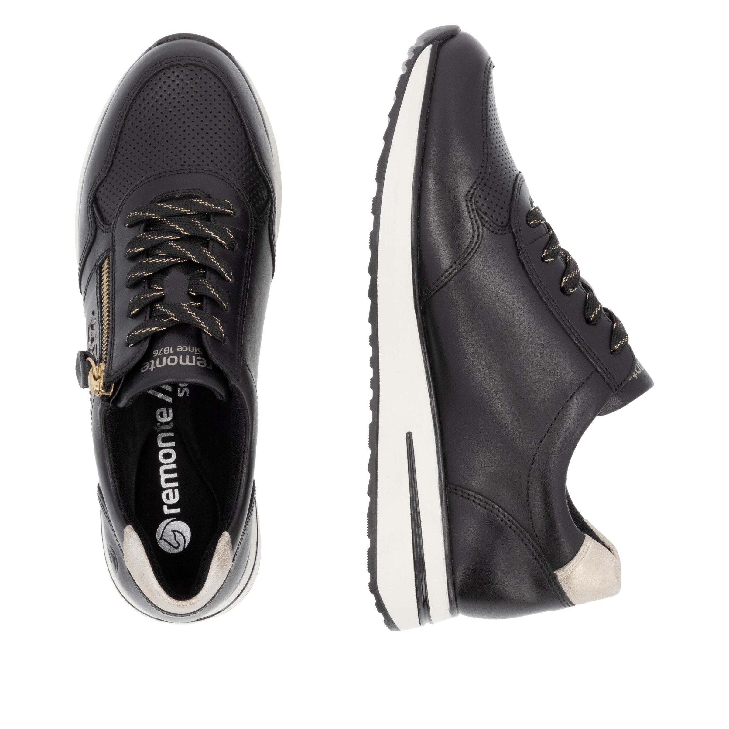 REMONTE Sneaker 'D1G00' in Schwarz