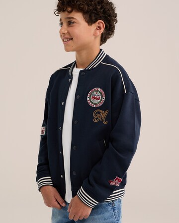 WE Fashion Jacke in Blau