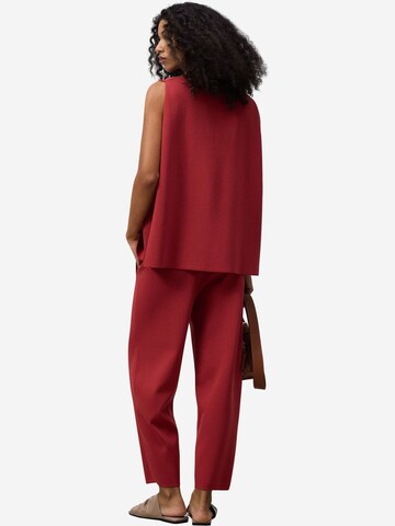 Adolfo Dominguez Loosefit Hose in Rot