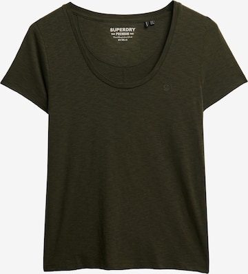Superdry Shirt in Groen: voorkant