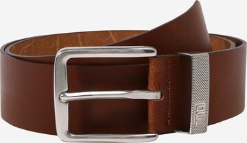 TOM TAILOR DENIM Belt 'Joe' in Brown: front