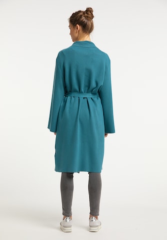 Cappotto in maglia di Usha in verde