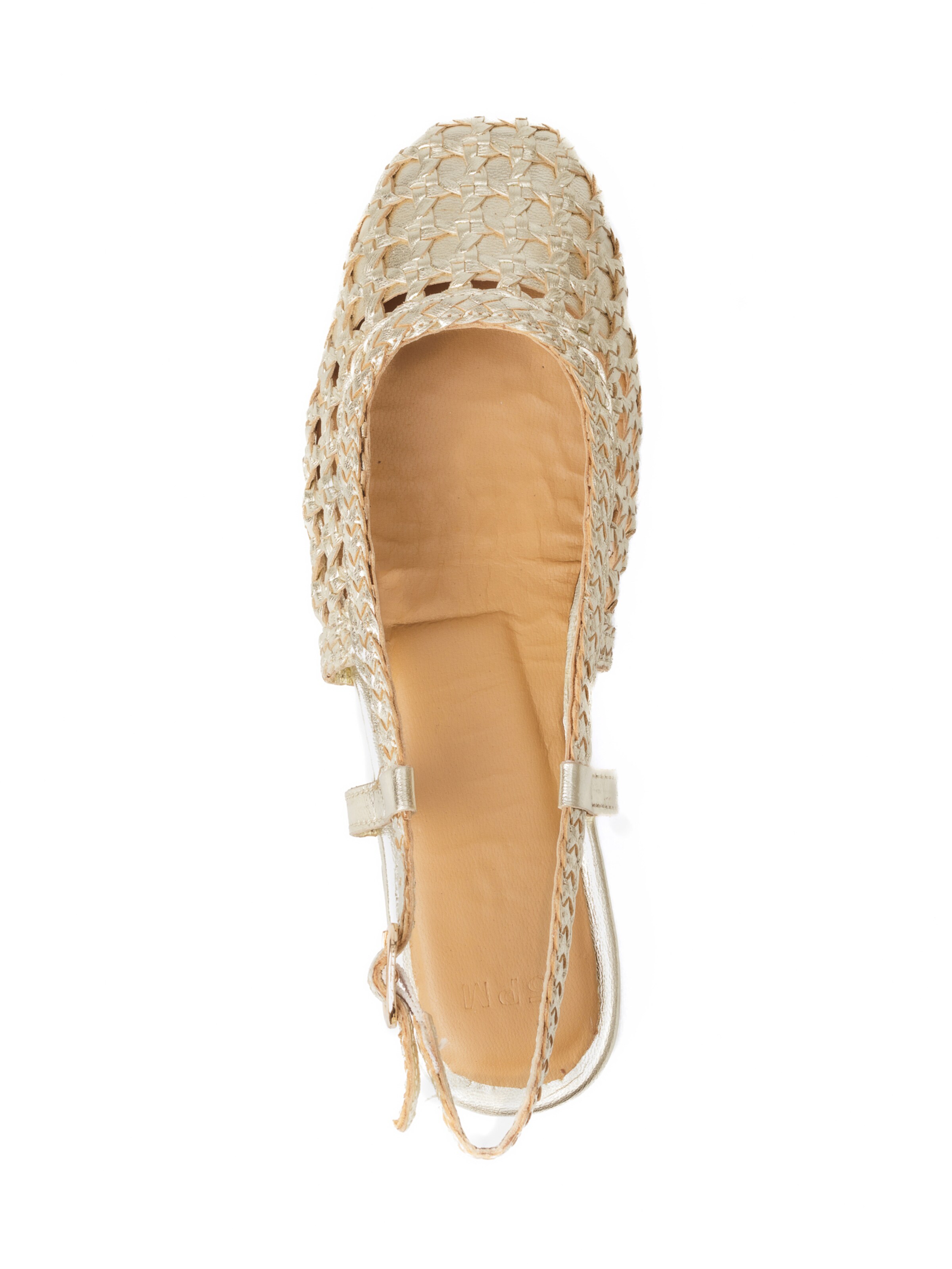 5PM Strap ballerina in Beige