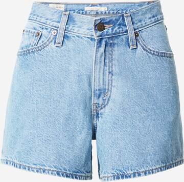 LEVI'S ® Jeans '80s Mom Short' in Blauw: voorkant