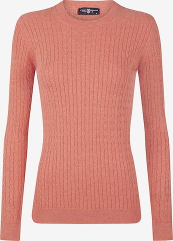 Jimmy Sanders Neulepaita värissä punainen: etupuoli