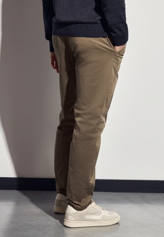 Street One MEN Slim fit Chino Pants in Brown