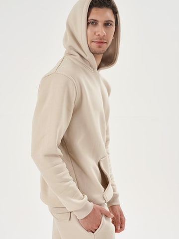 LOUIS LECLER Sweatshirt 'Hiro' in Beige