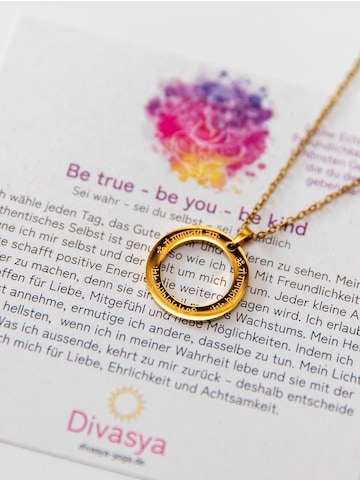 Divasya Necklace 'Ganesha Mantra' in Gold