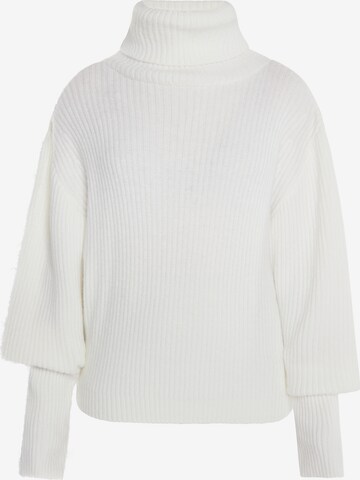 usha WHITE LABEL Sweater 'Iridia' in White: front