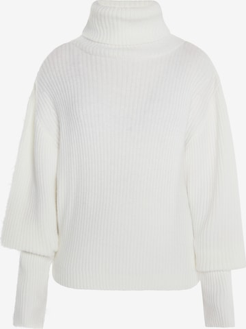 usha WHITE LABEL Pullover 'Iridia' in Weiß: predná strana