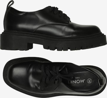 Monki Halbschuh 36 in Schwarz: Vorderseite