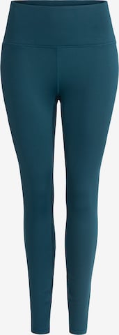Skinny Pantalon de sport Spyder en vert : devant