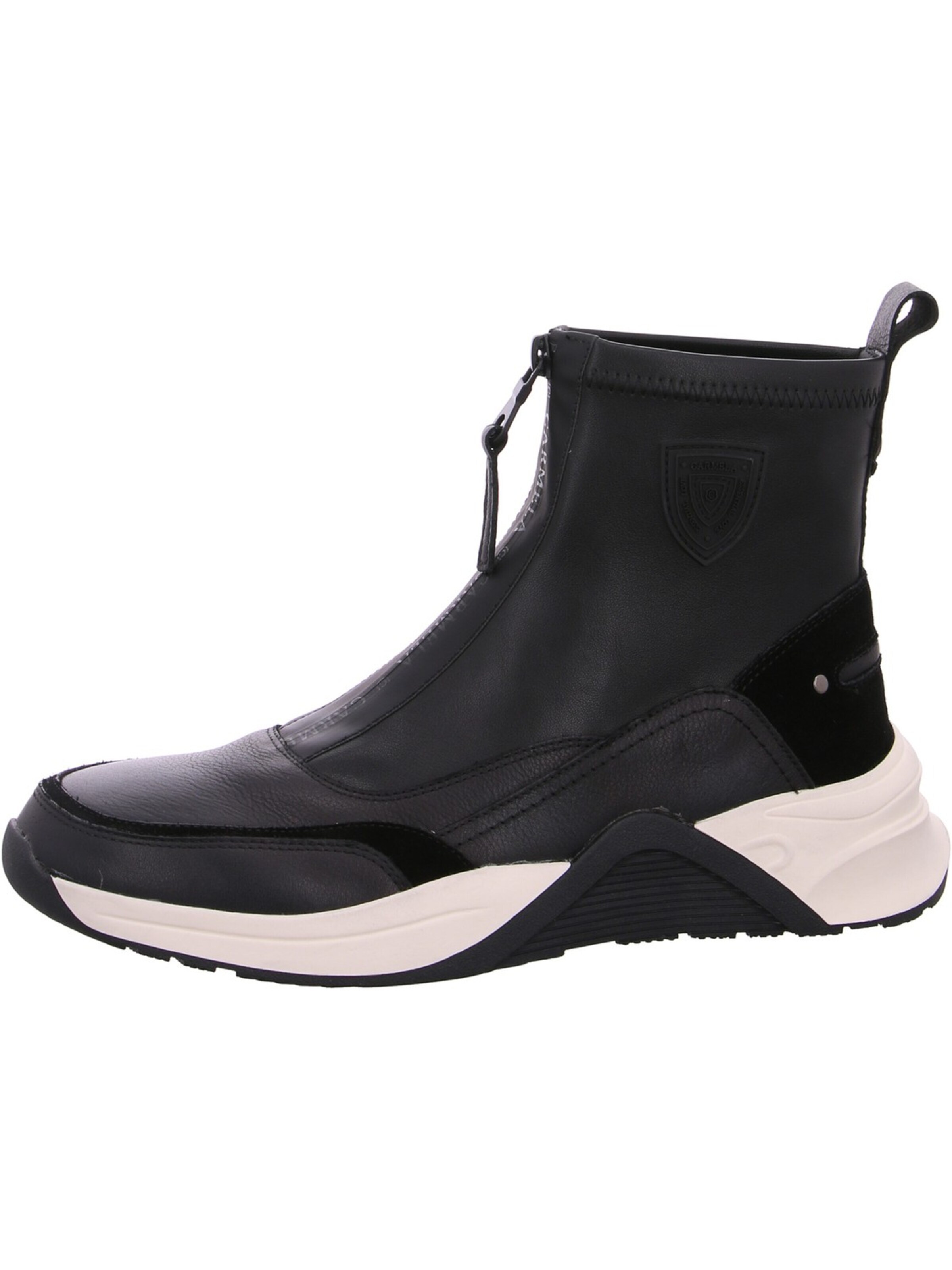 Carmela Stiefelette‌‌‌‌‌‌‌‌ in Schwarz: Vorderseite