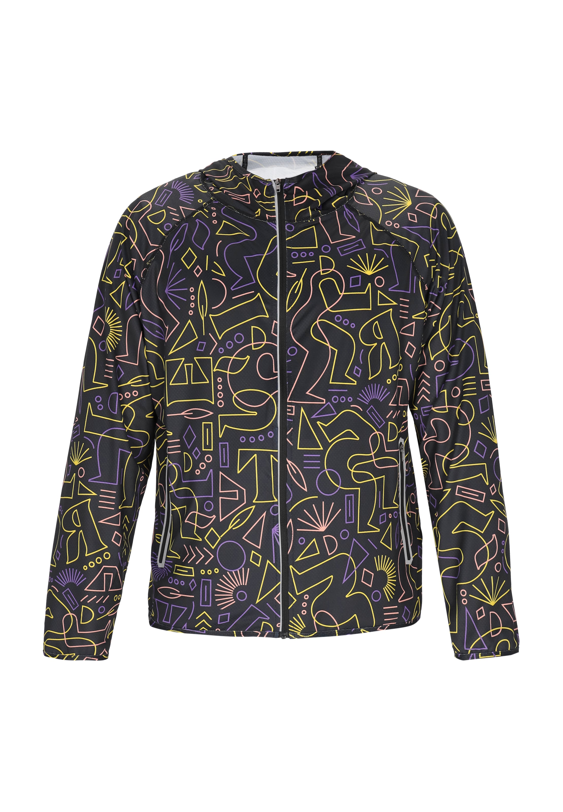 jauktas krāsas Reiswood Starpsezonu jaka: no priekšpuses