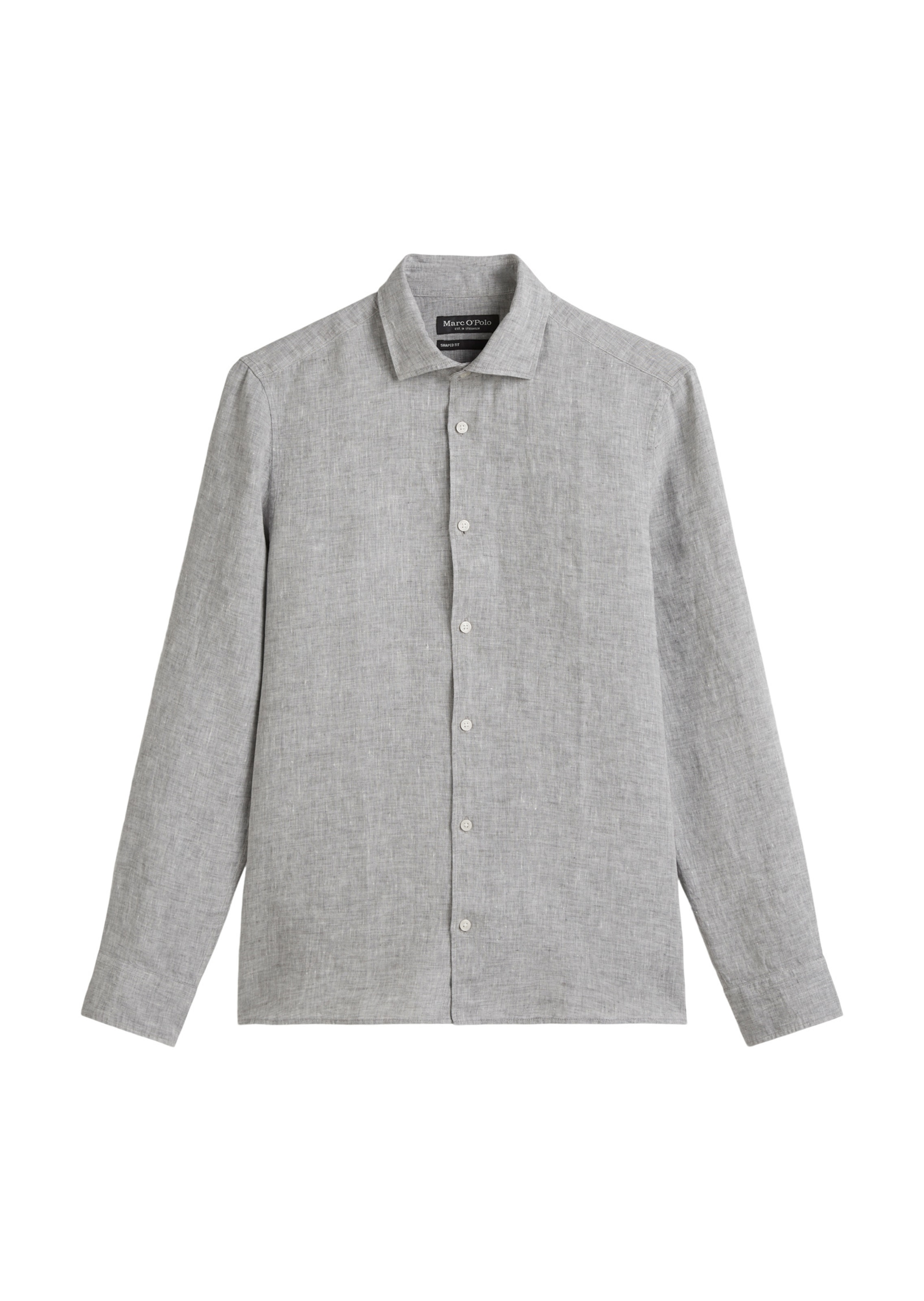 Marc O'Polo Hemd in Grau: Vorderseite