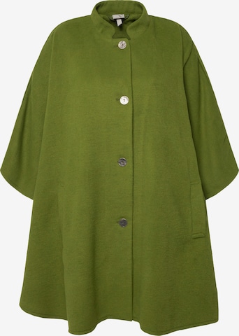 Manteau mi-saison Ulla Popken en vert : devant