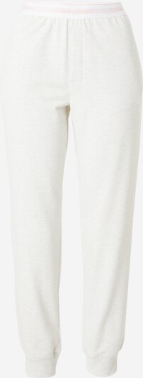 Calvin Klein Underwear Pantalon de pyjama en rose / blanc / blanc naturel, Vue avec produit