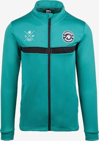 Gorilla Wear Athletic Jacket 'Vernon' in Green: front