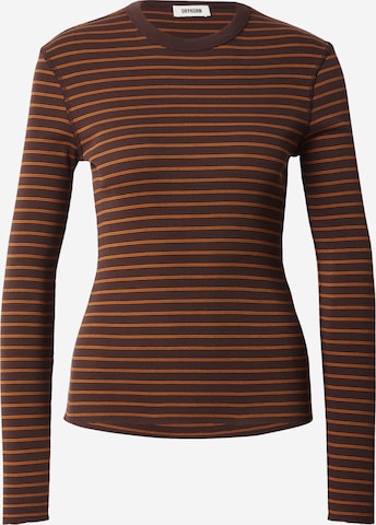 DRYKORN - Camiseta 'NURIT_2' en marrón: frente