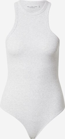 Body a maglietta di Abercrombie & Fitch in grigio: frontale