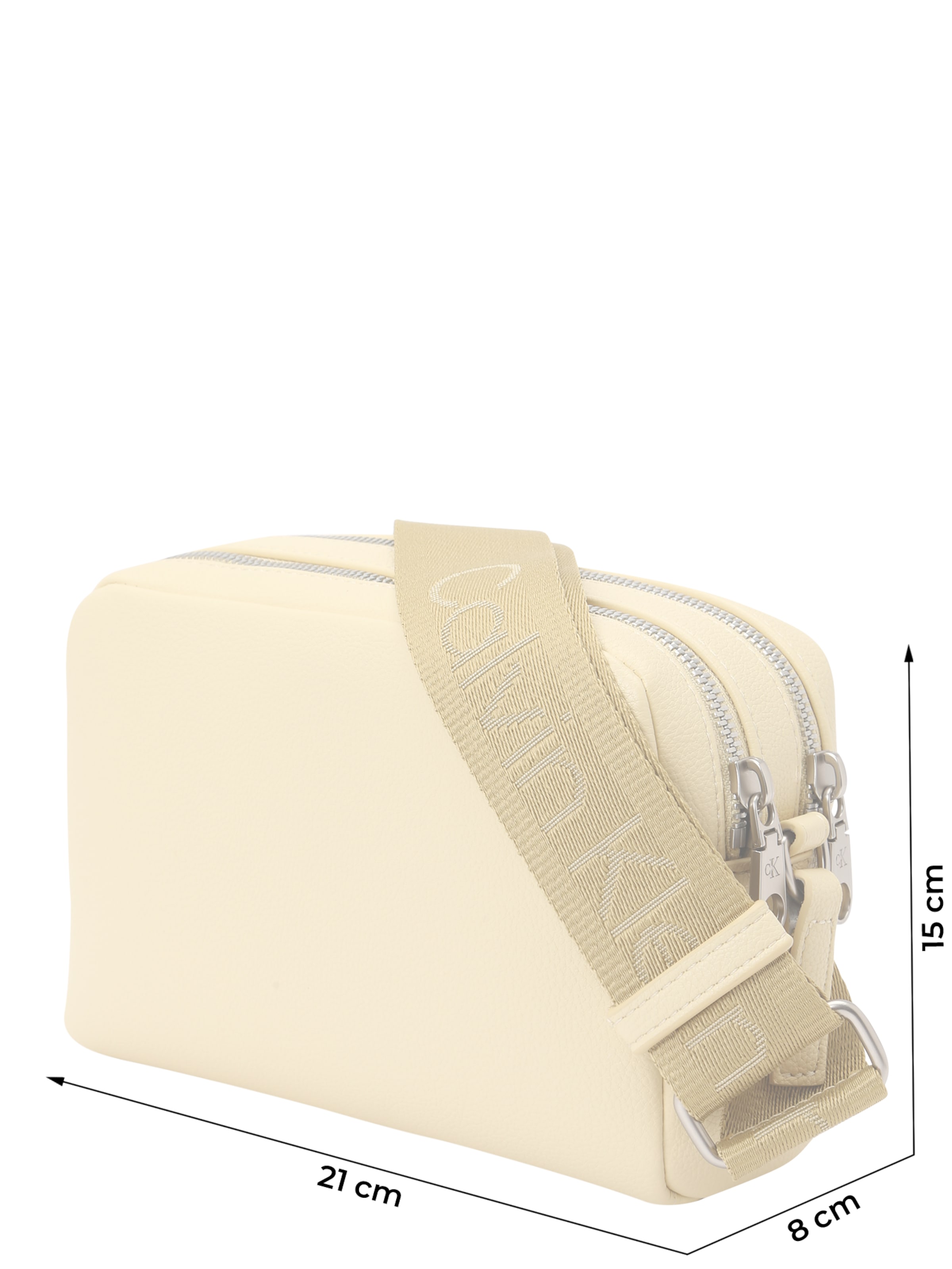 Calvin Klein Torba za čez ramo | bela barva