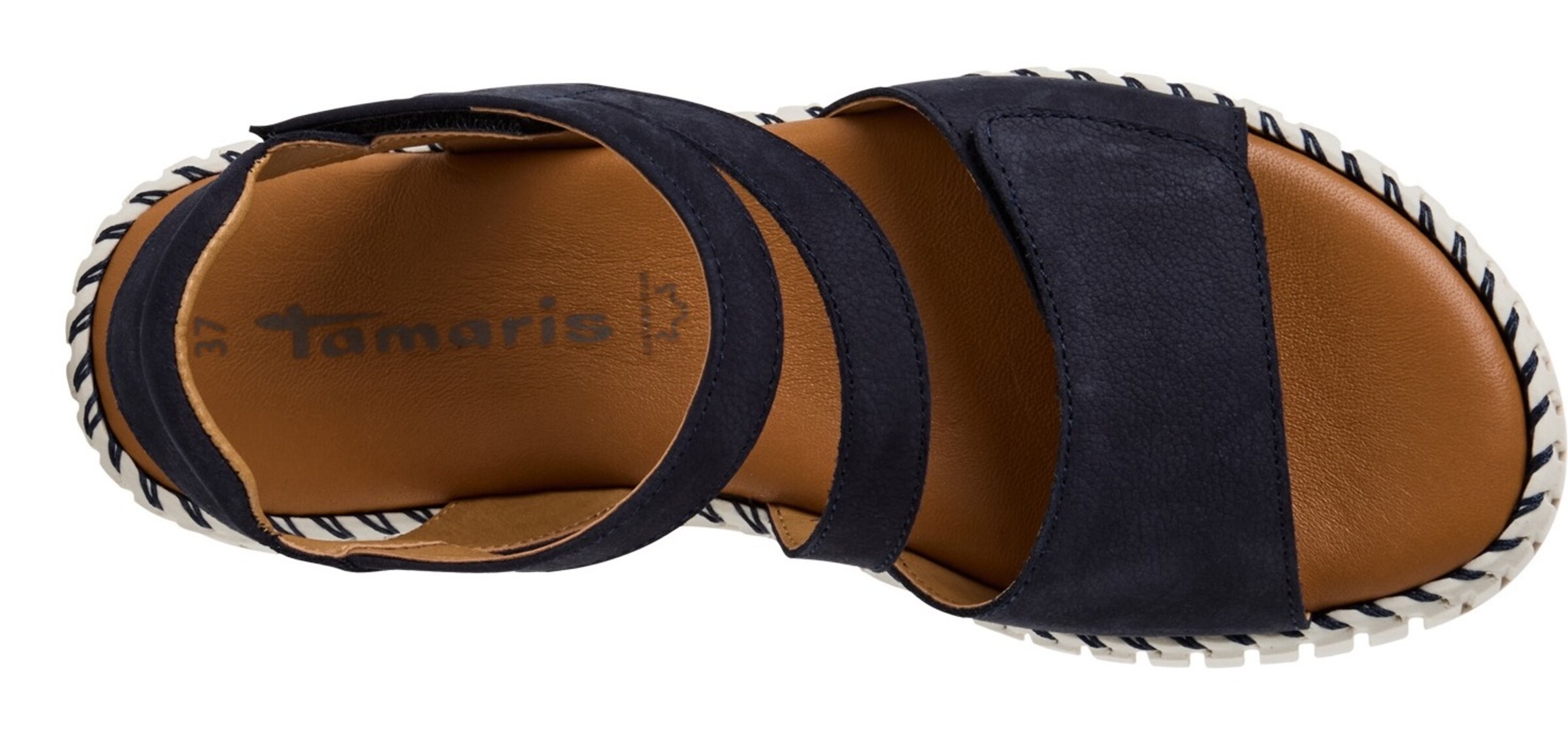 Tamaris Sandale in Blau