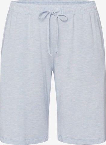 Pantalon de pyjama ' Natural Elegance ' Hanro en bleu : devant