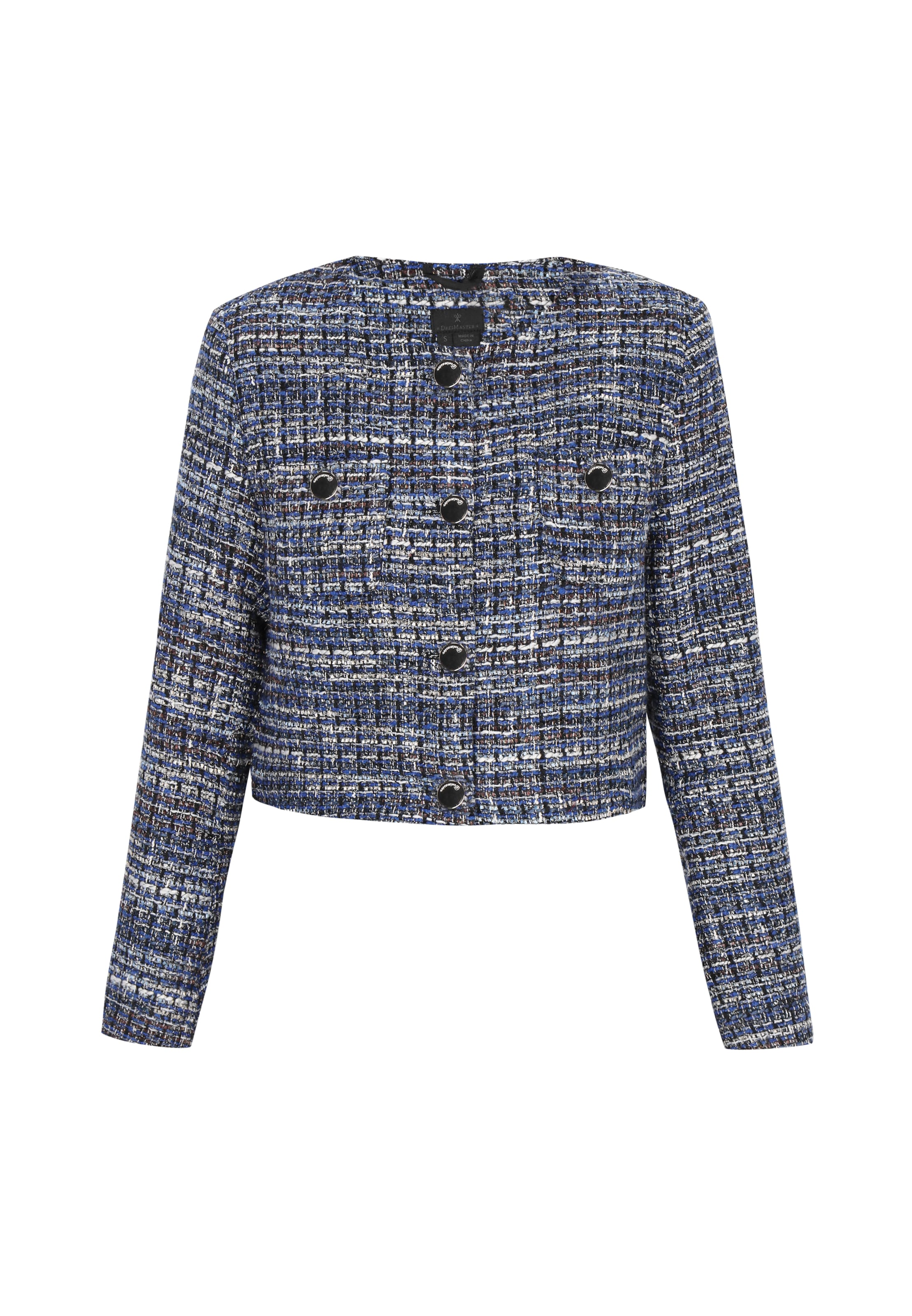 DreiMaster Klassik Bleiseri värissä laivastonsininen / valkoinen, Tuotenäkymä