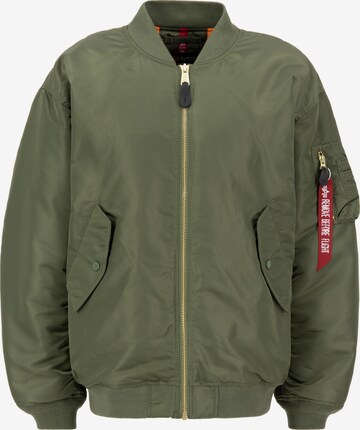 ALPHA INDUSTRIES Overgangsjakke i grøn