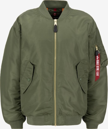 ALPHA INDUSTRIES Overgangsjakke i grønn