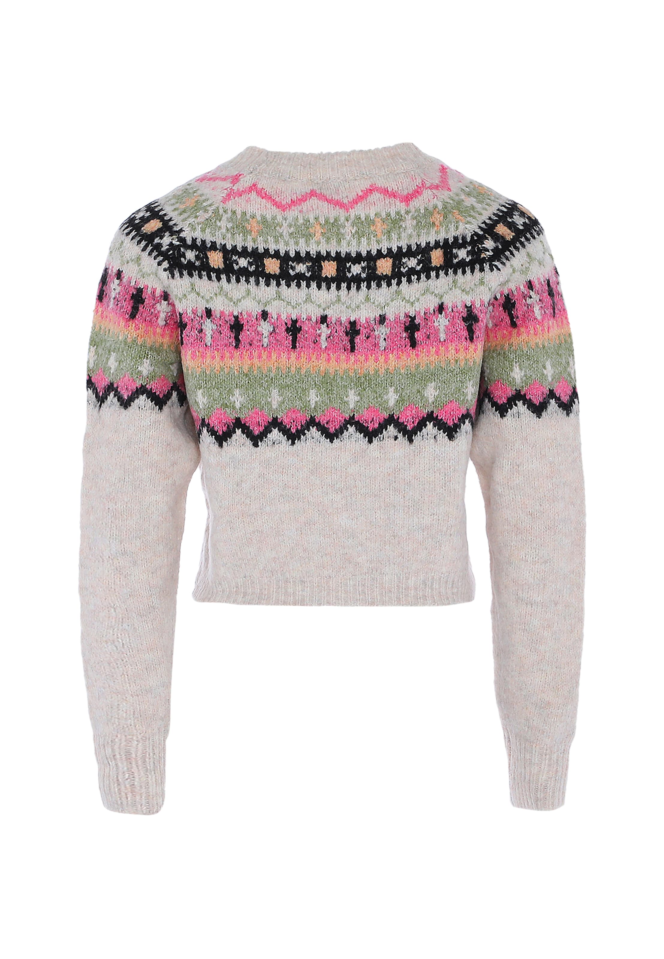 swirly Свитер &#x27;Swirly&#x27; в Бежевый