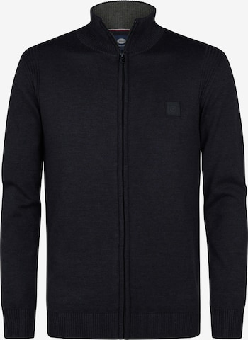 Vestes en maille Petrol Industries en noir : devant