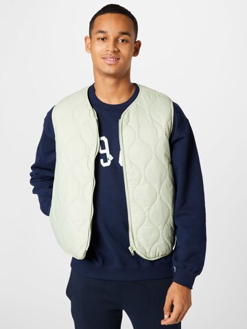 BURTON MENSWEAR LONDON Vest 'Onion' i grøn: forside