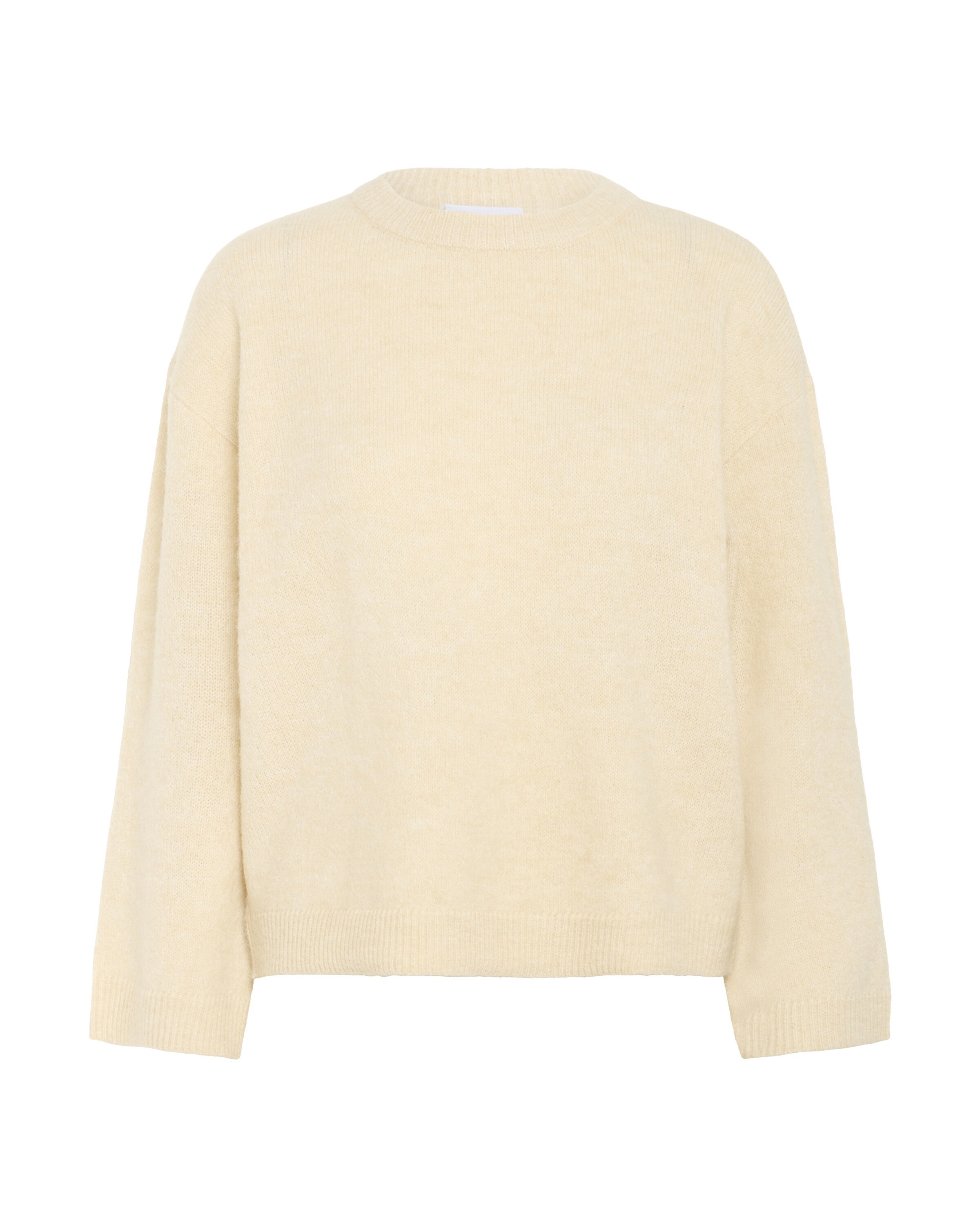 SAINT TROPEZ Trui 'Larna' in Beige: voorkant