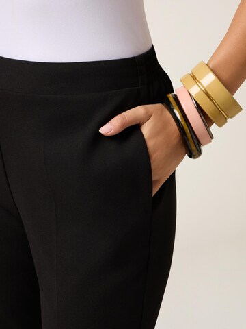 oltre - regular Pantalón en negro