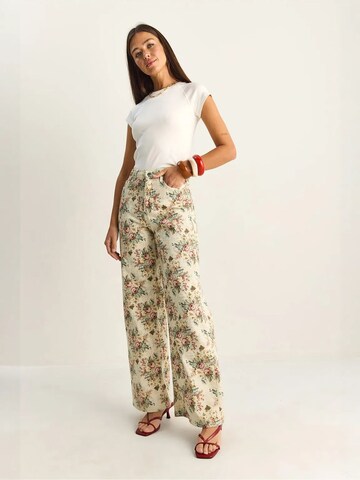 Regular Pantalon Bianco Lucci en beige