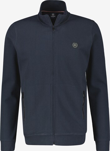 LERROS Zip-Up Hoodie in Blue: front