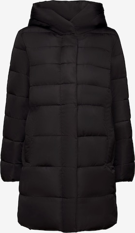 ESPRIT Winter Coat in Black: front