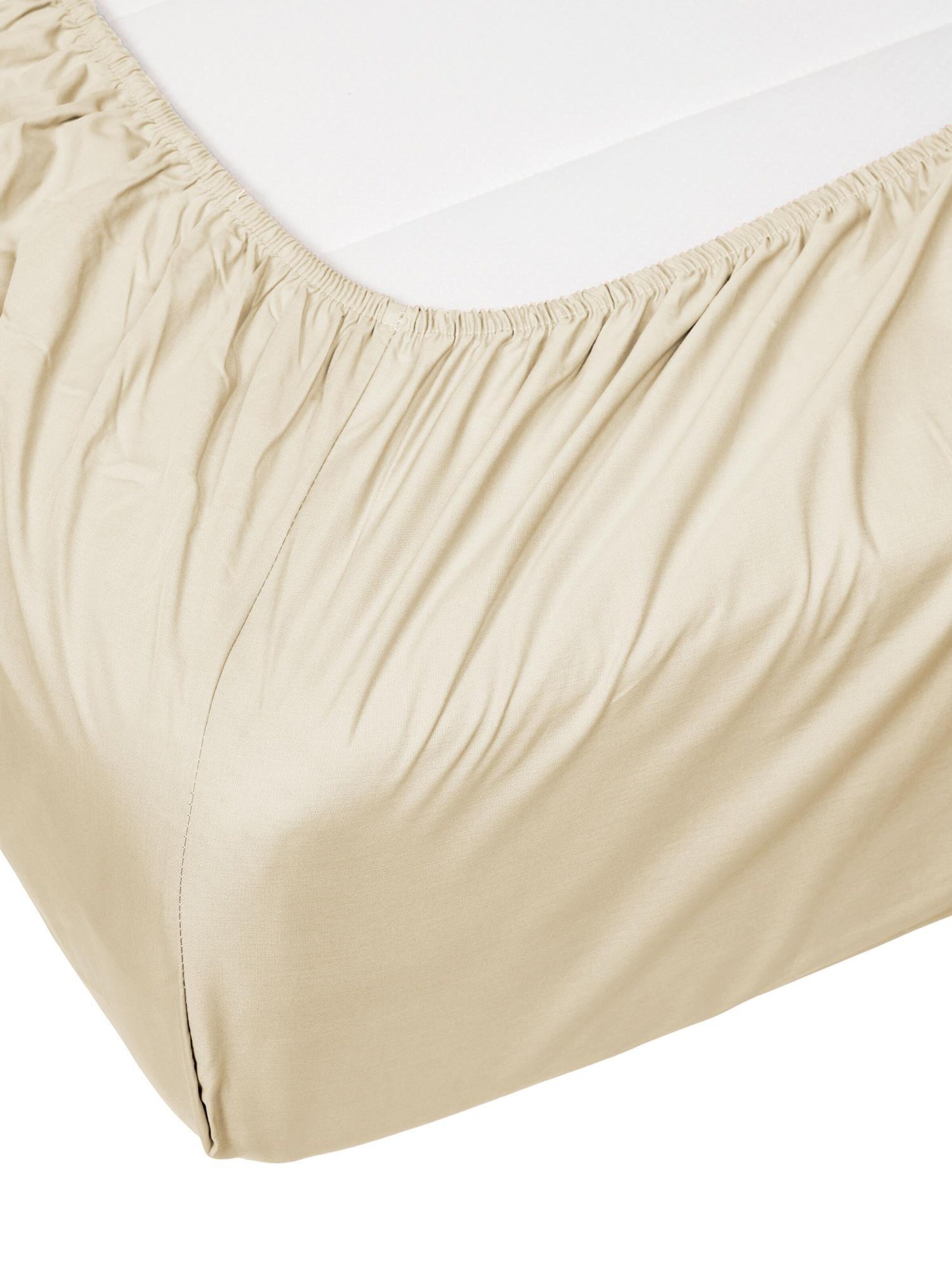 ESSENZA Bed Sheet 'Minte' in Beige