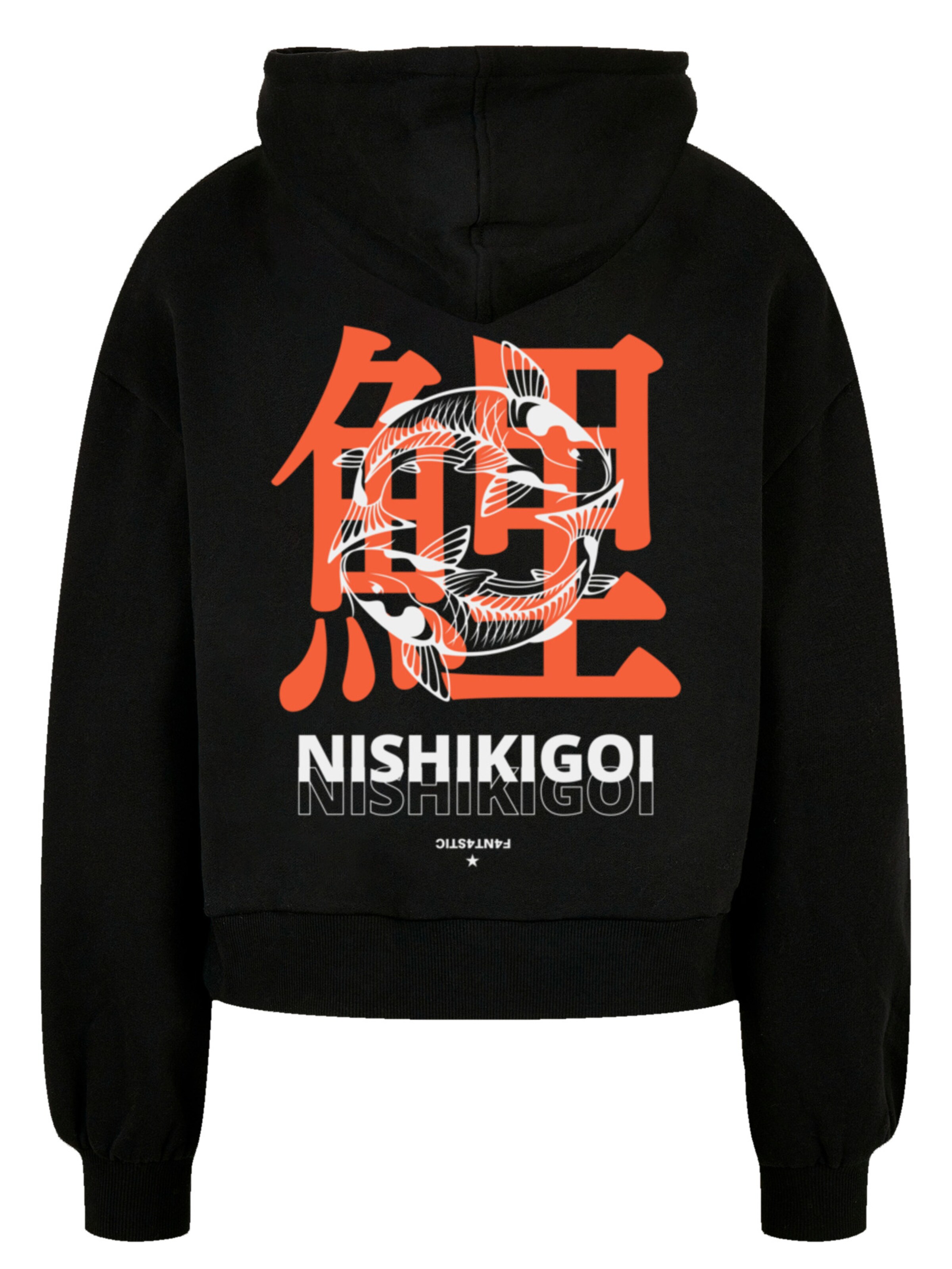 Sweat-shirt 'Koi' F4NT4STIC en noir