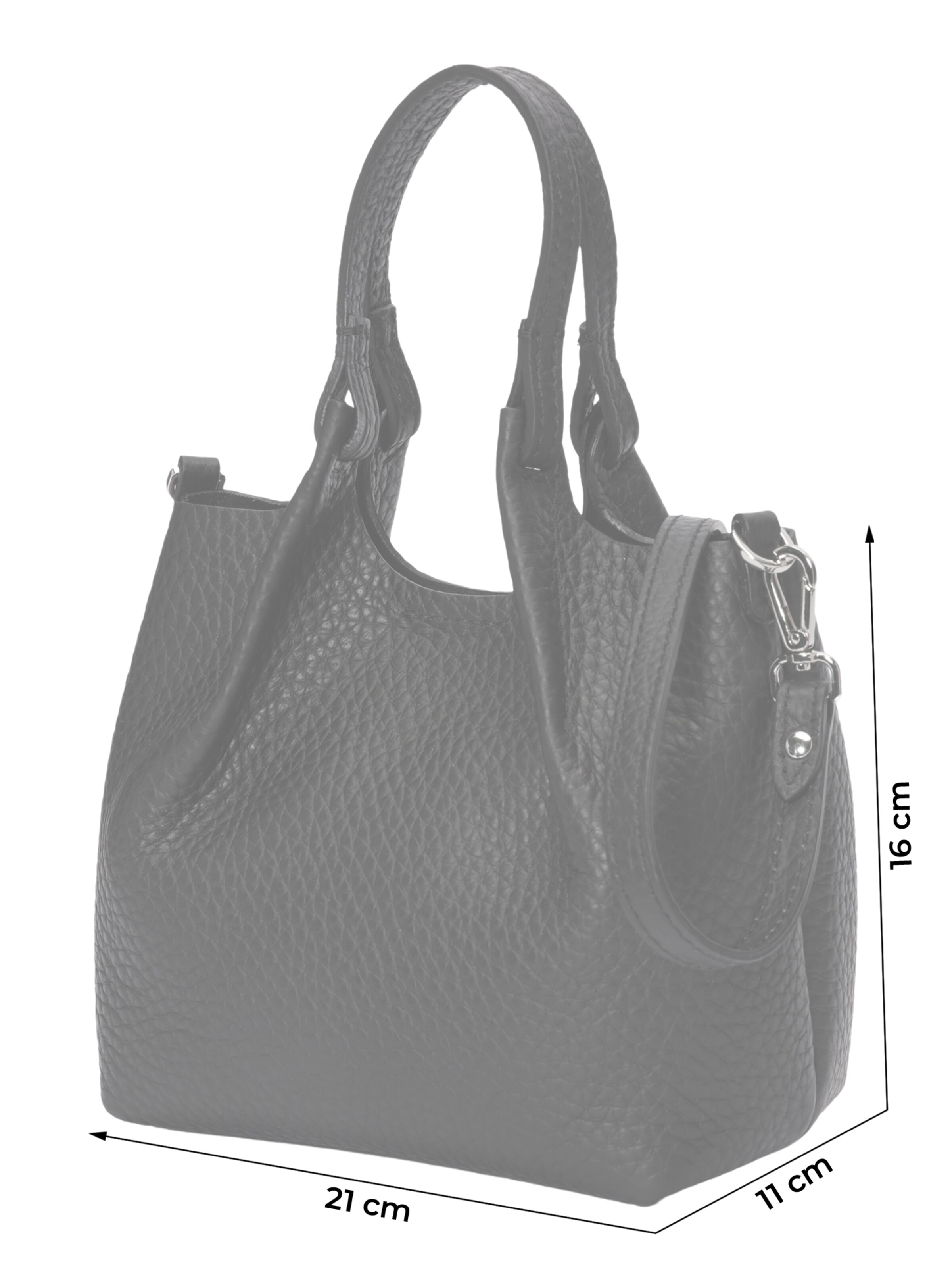 melns Gianni Chiarini Rokassomiņa 'DUA'