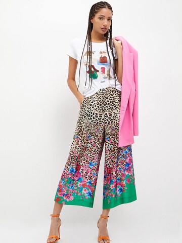 Wide leg Pantaloni di Liu Jo in colori misti