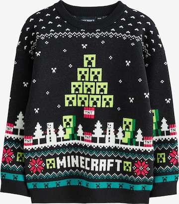 Next Pullover 'Christmas' in Schwarz: Vorderseite