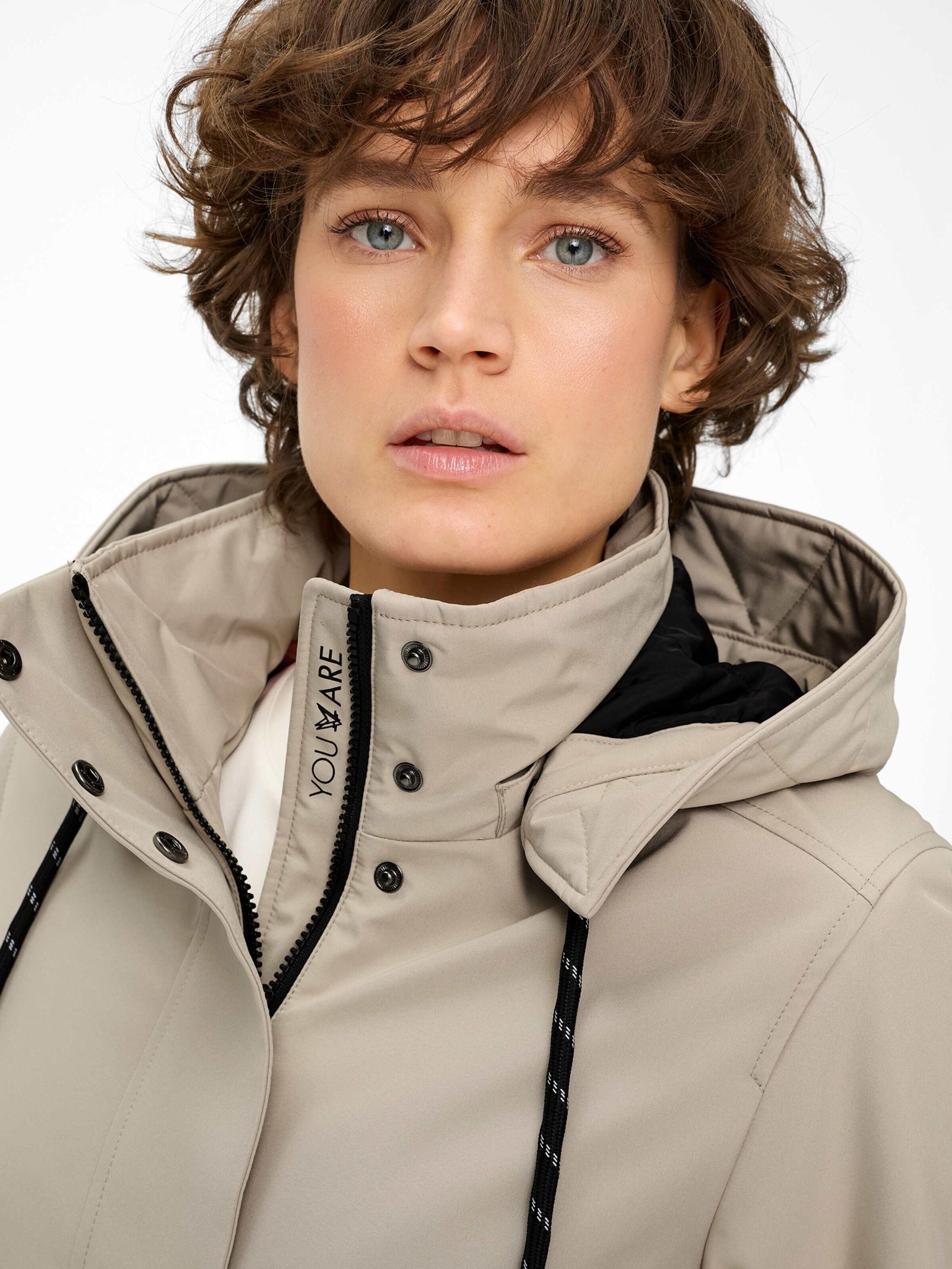 Fuchs Schmitt Between-Seasons Coat 'Lillesand' in Beige