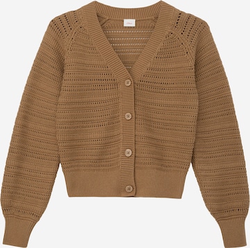 Cardigan s.Oliver en marron : devant