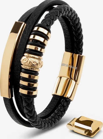 SERASAR Bracelet 'Shine' in Gold: front