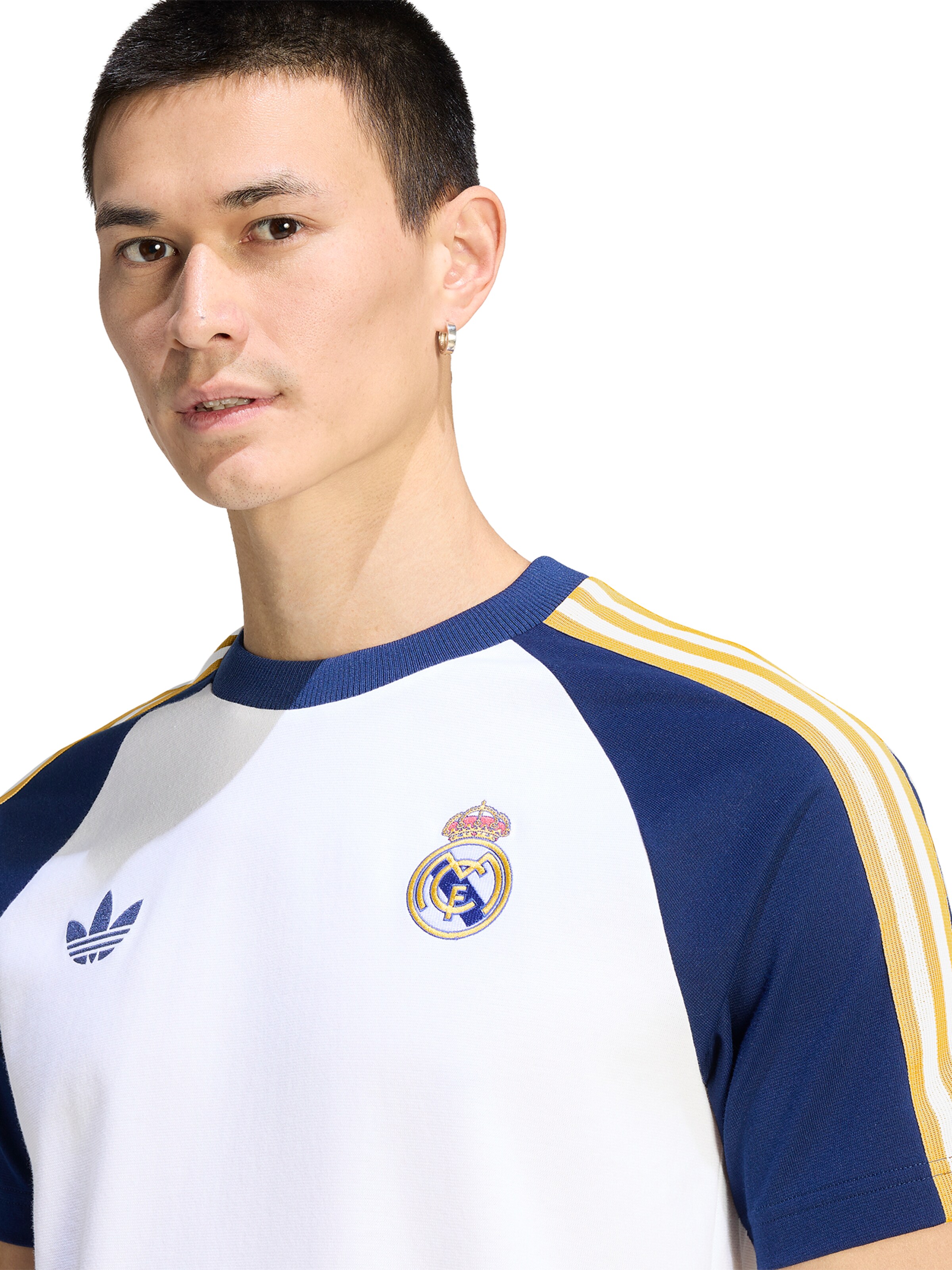 ADIDAS PERFORMANCE Funktionsskjorte 'REAL' i hvid