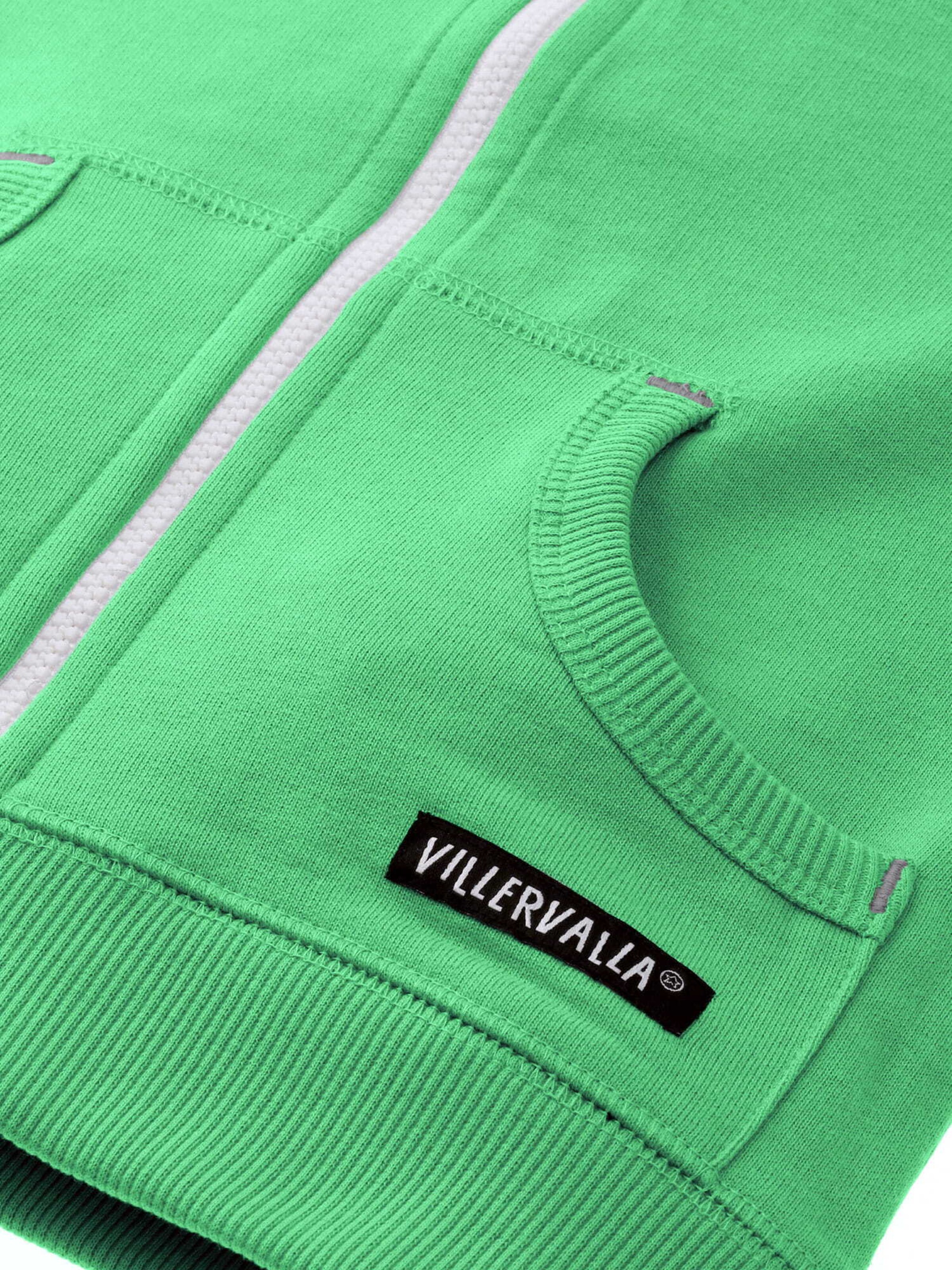 Villervalla Sweatjacke in Grün