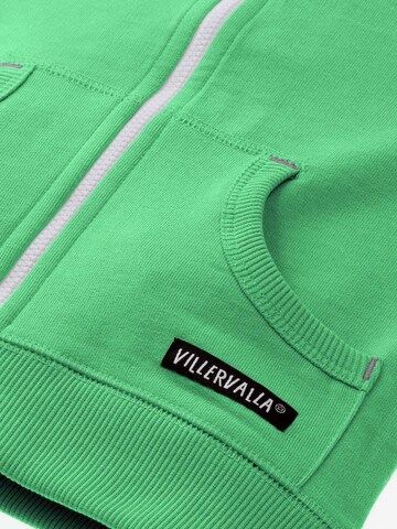 Villervalla Zip-Up Hoodie in Green