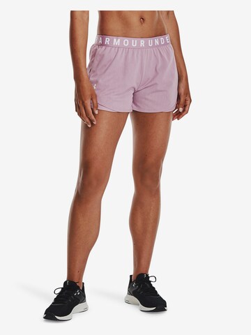 UNDER ARMOUR Regular Shorts 'Play Up' in Pink: predná strana